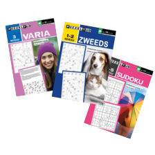 Puzzelboek 192 pagina's